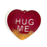 Silikonform 60x66x6mm - Anheng Hjerte "Hug Me"