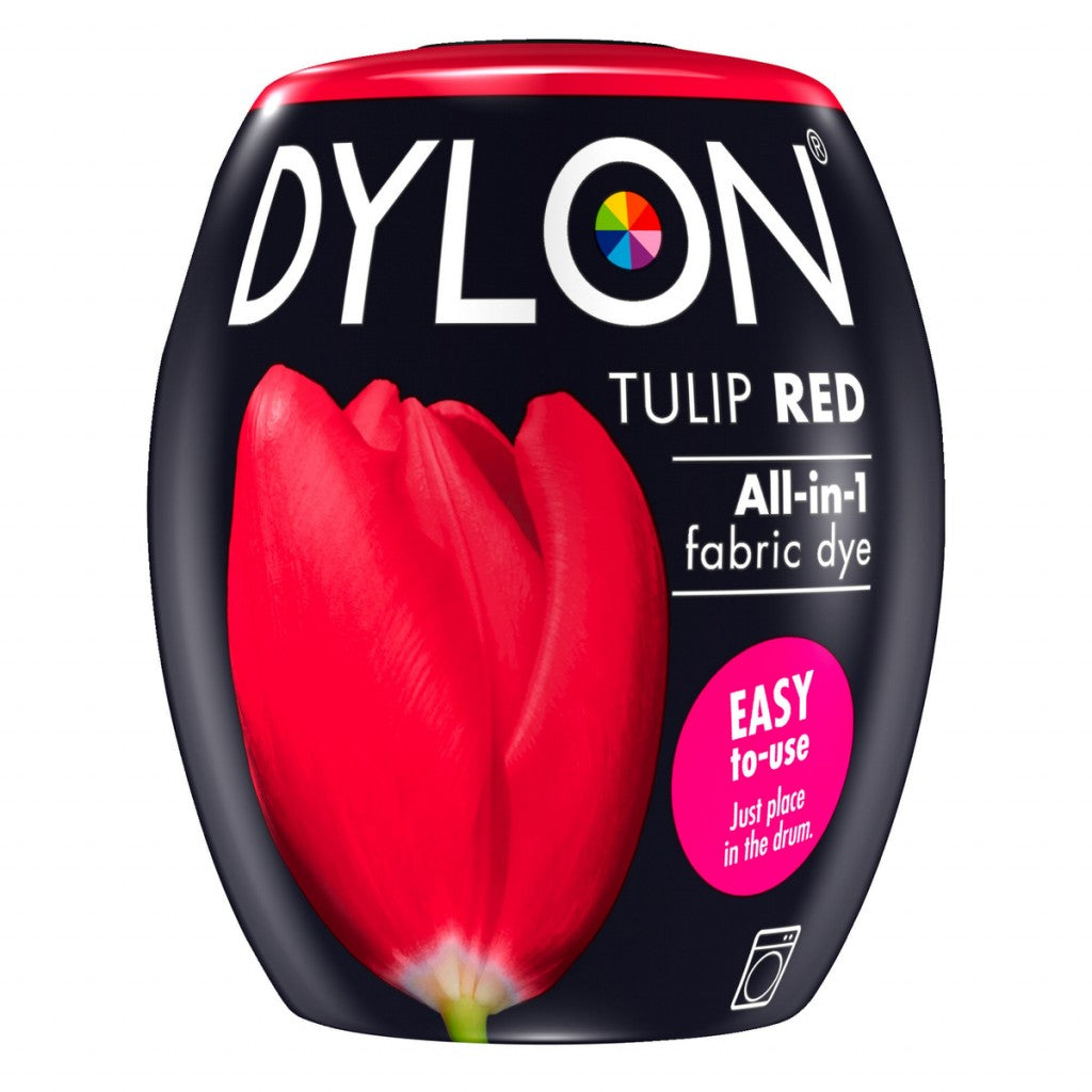 Dylon Pod Tekstilfarge - Tulip Red