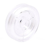 Smykkestrikk Flat, 10m Clear - 0.38mm