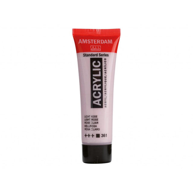 Amsterdam Standard 20ml - 361 Light Rose - HobbyHimmelen