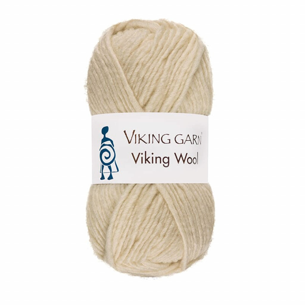 Viking Wool - 502 Naturhvit