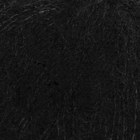 Brushed Alpaca Silk Uni - 16 Sort - HobbyHimmelen