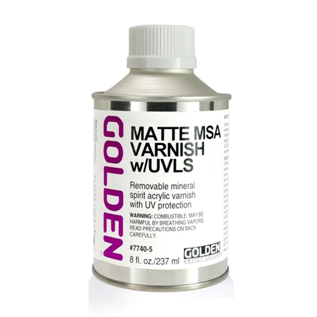 Golden Ferniss - MSA Matte med UVLS - EU27740-5 237ml -U