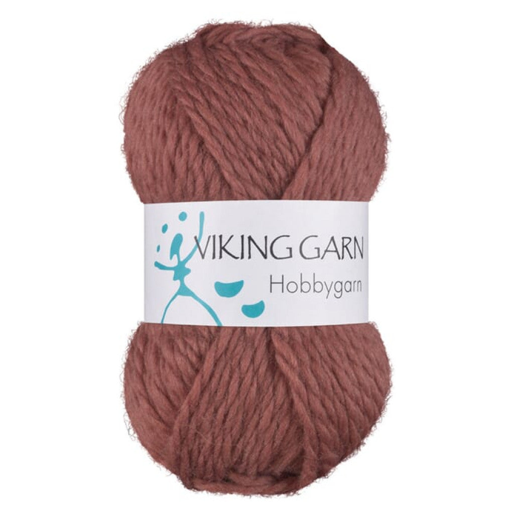 Viking Hobbygarn - 962 Gammelrosa