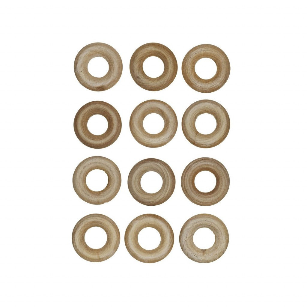 Treringer 25 Mm 12 Stk