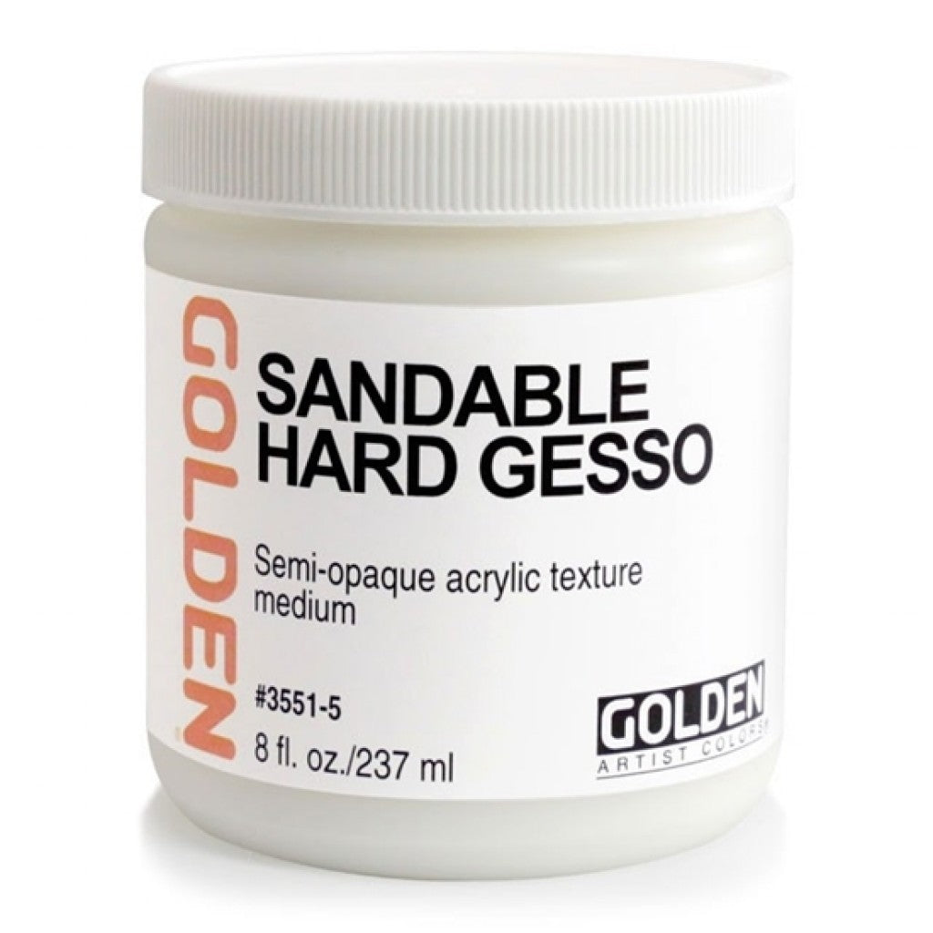 Golden - Gesso 237ml - 3551-5 Sandable Hard Gesso