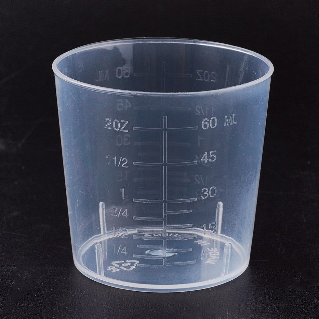 Målebeger i plast - 60ml