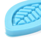 Silikonform 35.5x21mm - Anheng Blad, 2stk