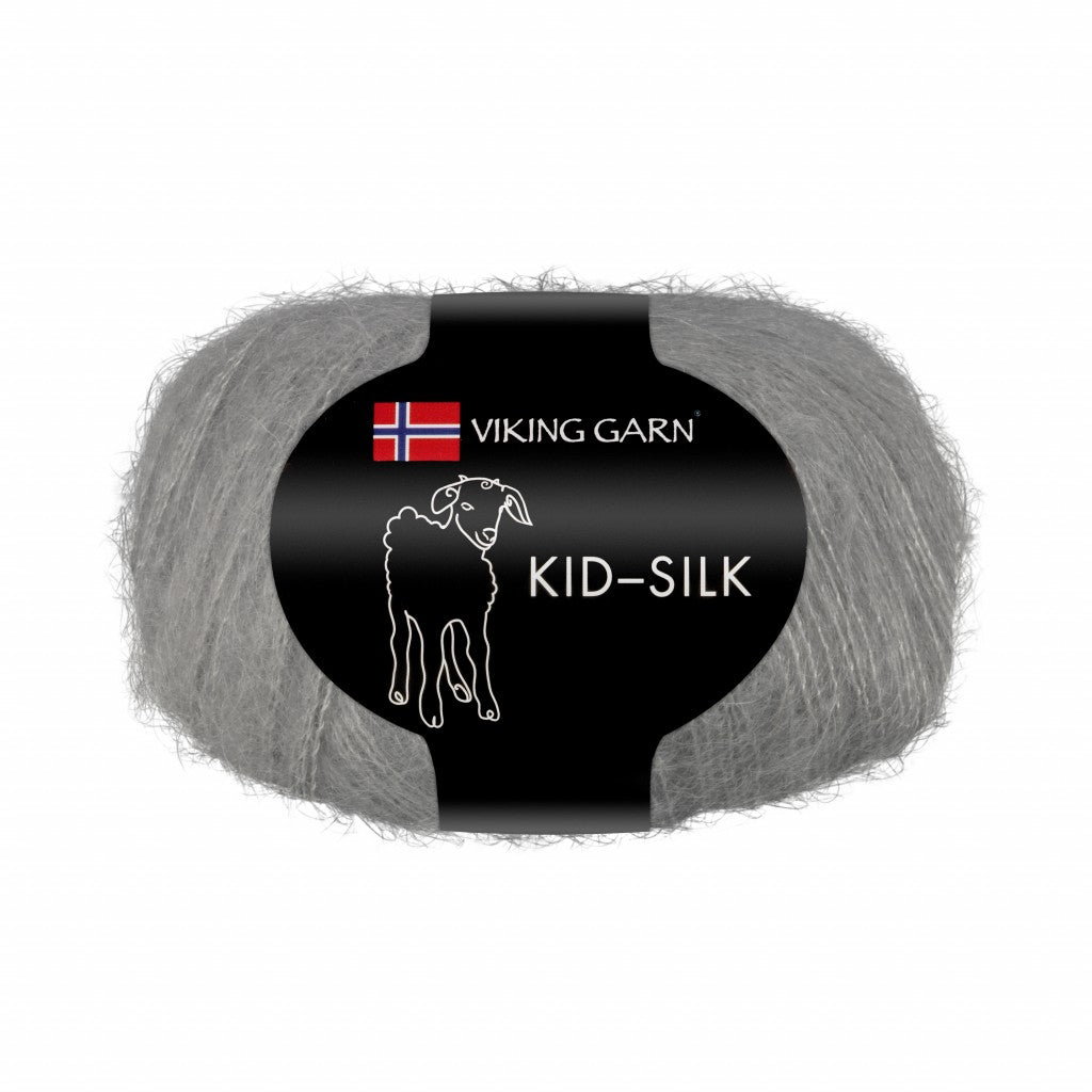 Kid-Silk - 313 Grå