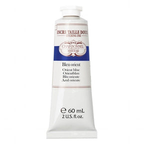 Charbonnel - Etching Ink 60ml - Orient Blue - HobbyHimmelen