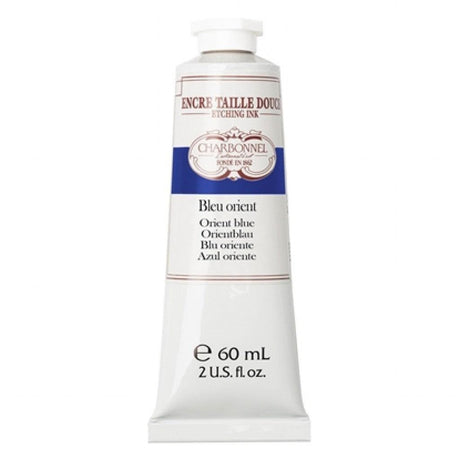 Charbonnel - Etching Ink 60ml - Orient Blue - HobbyHimmelen
