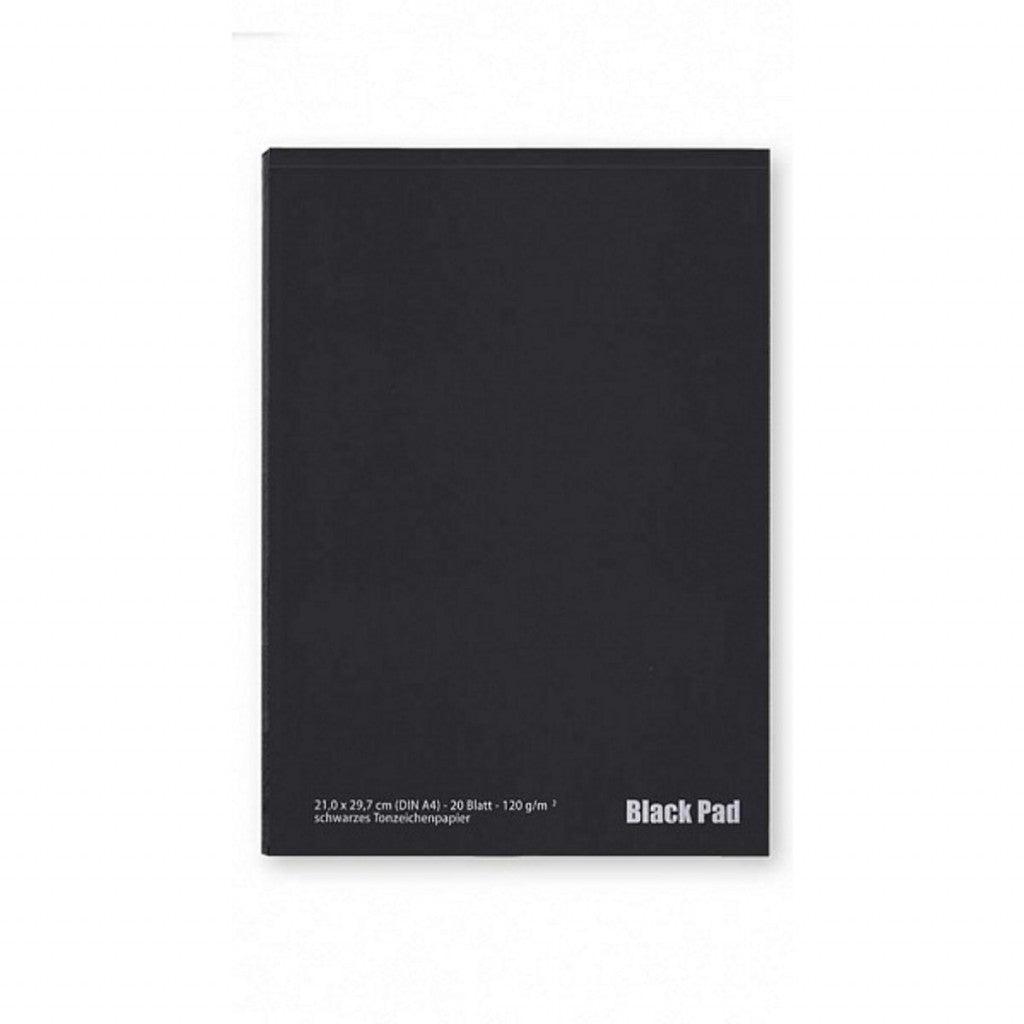 AMI - Tegneblokk Sort - Black Pad A4 - HobbyHimmelen