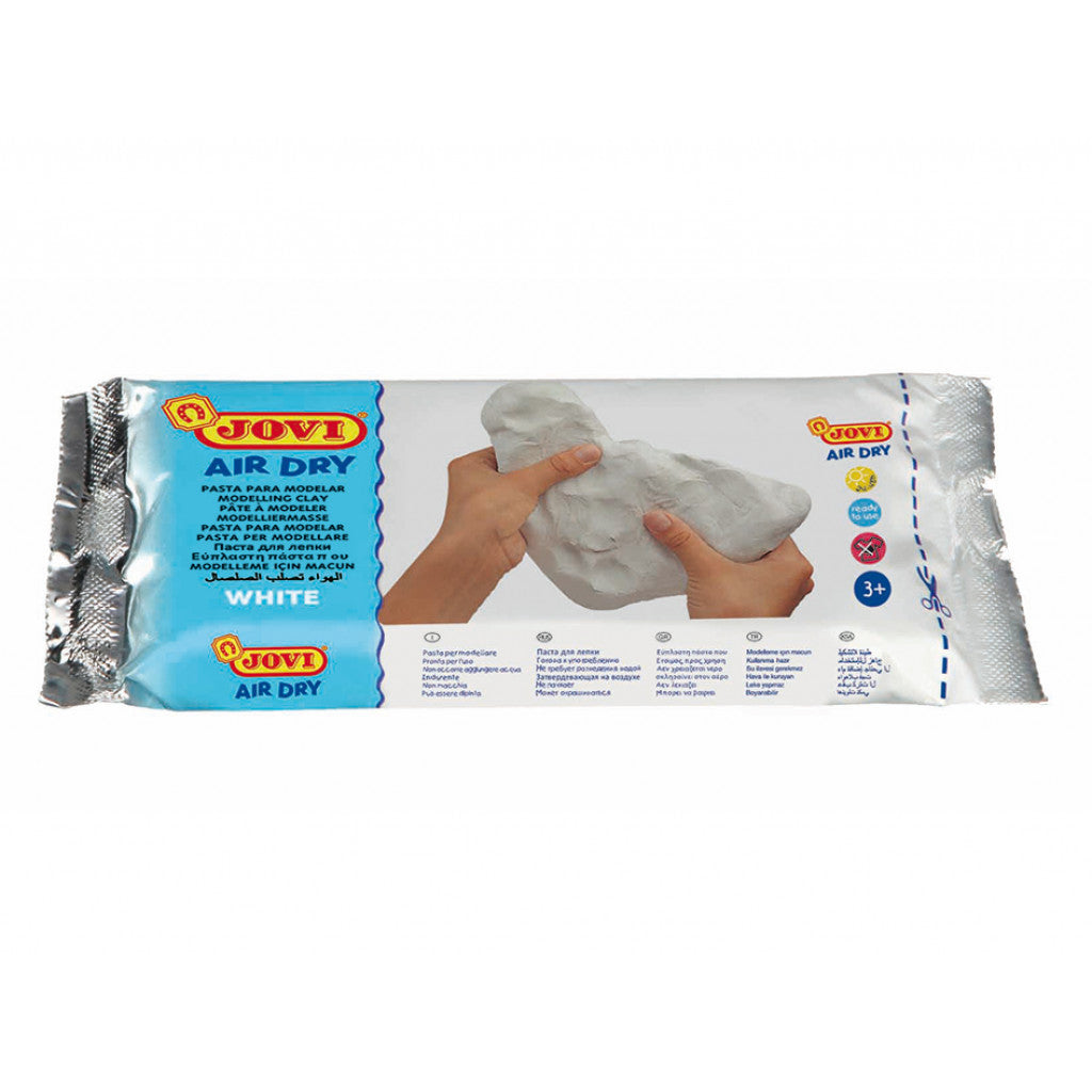 Jovi Air Dry - Hvit 250g - Lufttørkende Leire