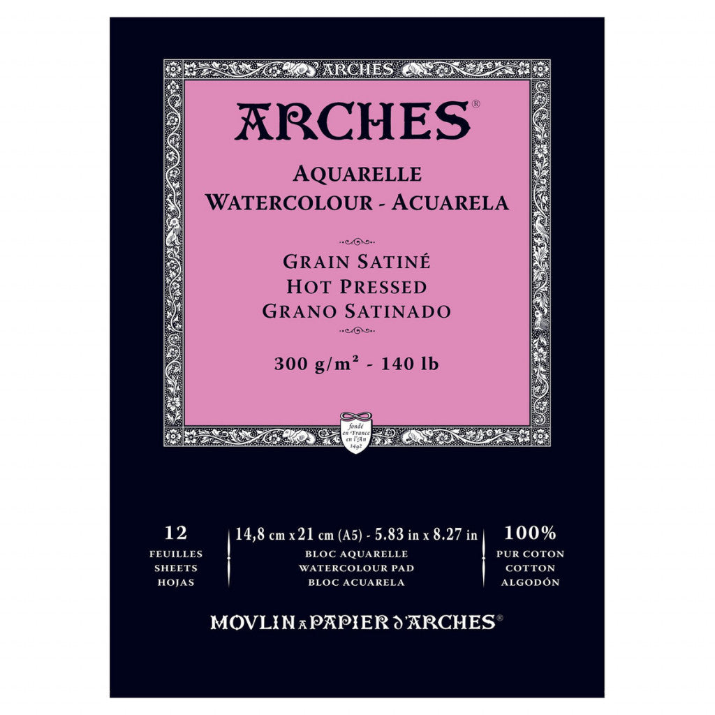 Arches Akvarellblokk HP, 300g - A5