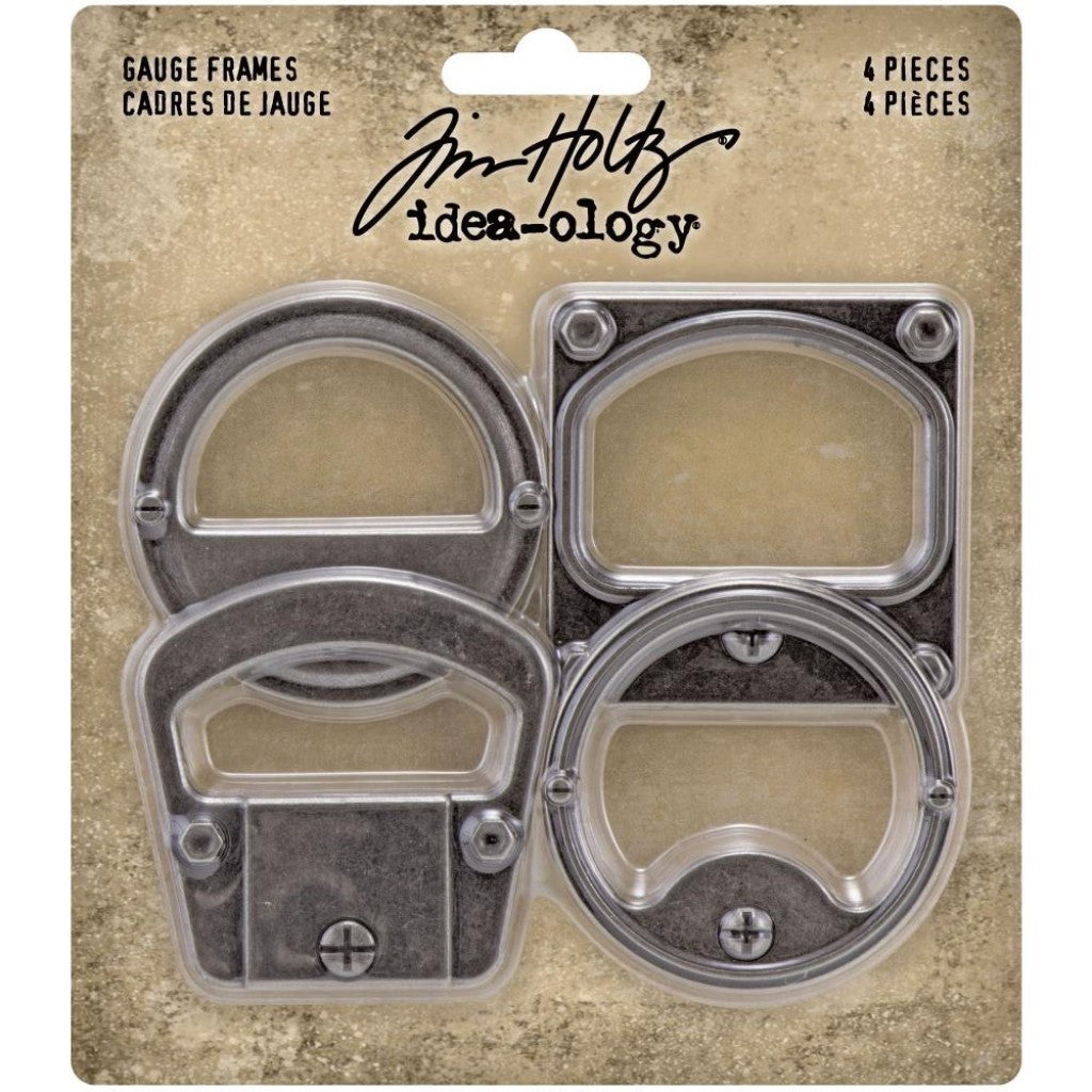 Idea-Ology Metal Gauge Frames 2"X2" 4/Pkg-