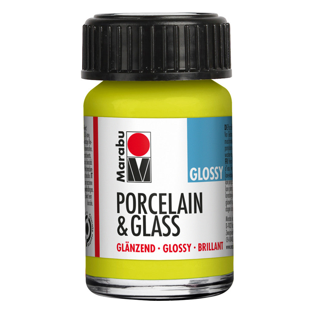 Marabu Porcelain & Glass Blank 15ml - 061 Reseda grønn