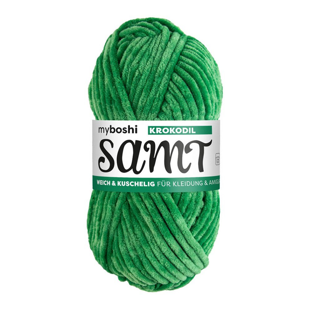 Myboshi Samt Chenillegarn 100m - 822 Crocodile