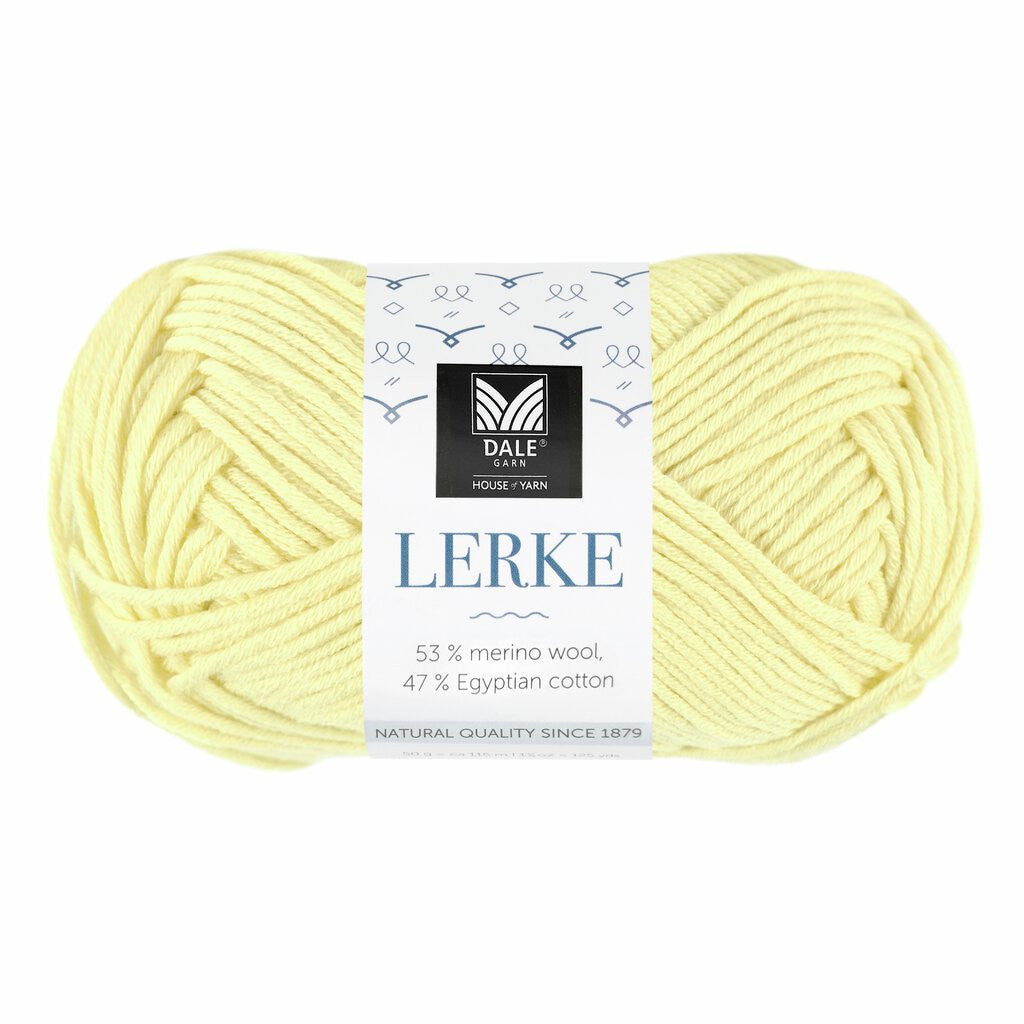 Lerke - 8177 Lys gul