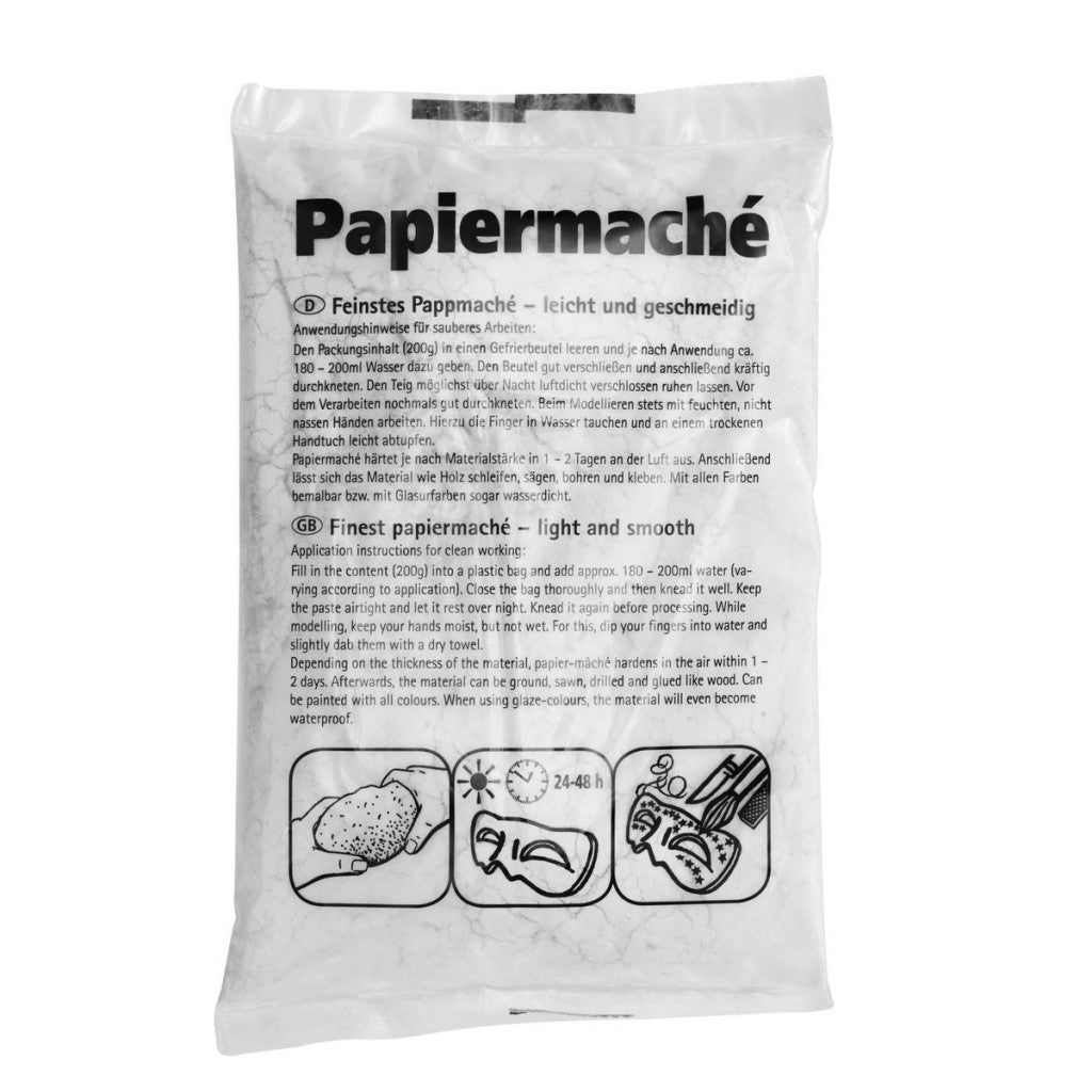 Papier-mache pulver 200 g