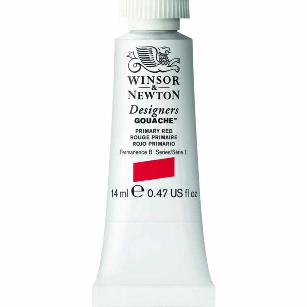 W&N - Designers Gouache 14ml - 524 Primary Red