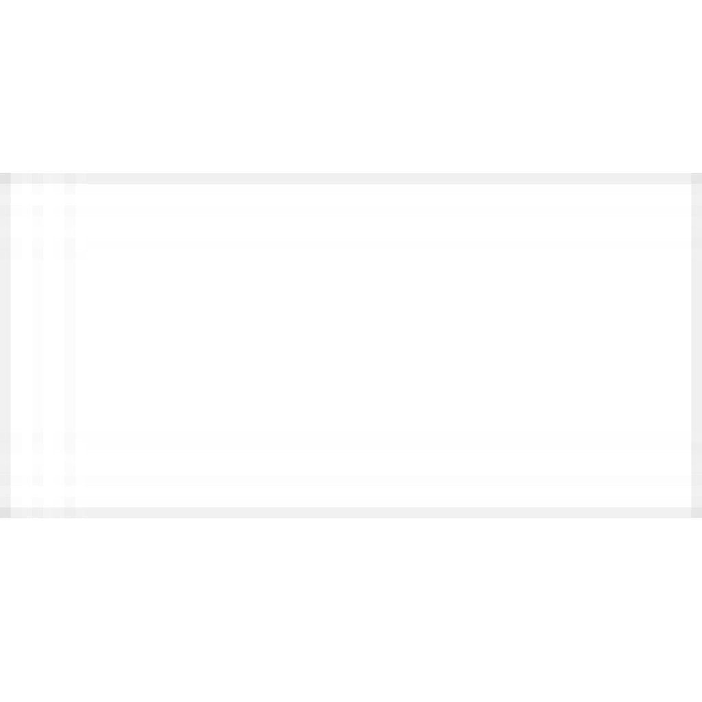 Usynlig Glidelås 51-56cm - White