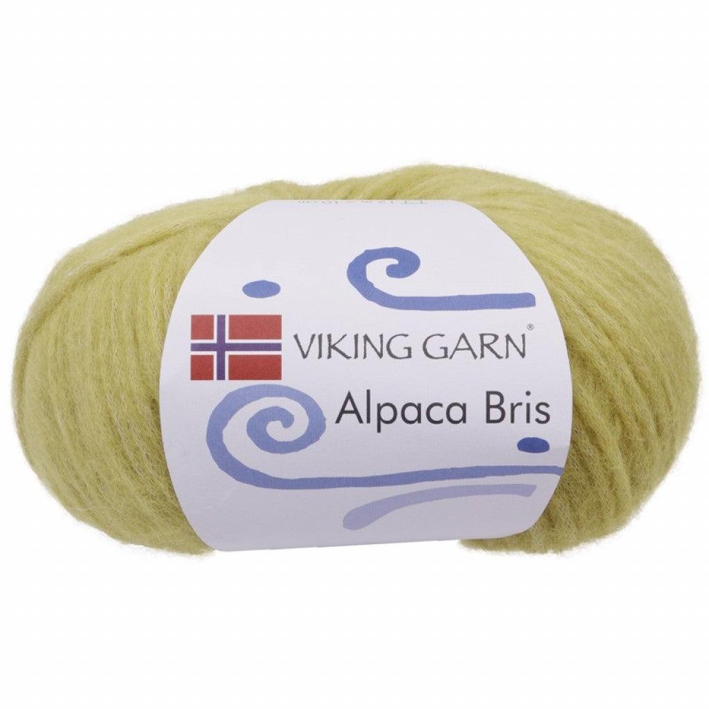 Alpaca Bris  - 333 Limegrønn - HobbyHimmelen