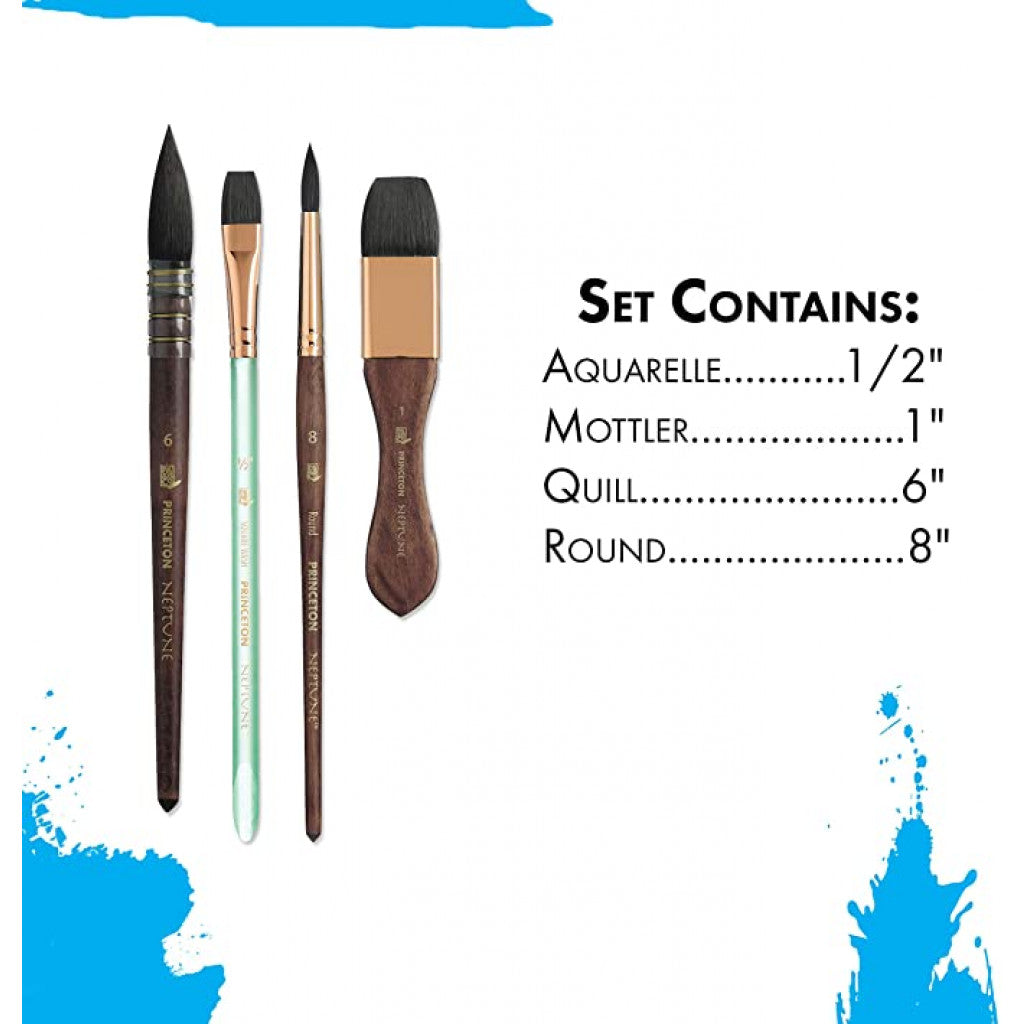 Princeton Neptune Synthetic Professional - 4-pakk