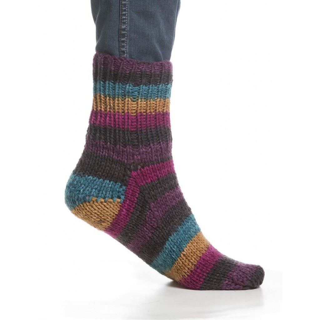 Viking Raggen - 756 Multi lilla/oker