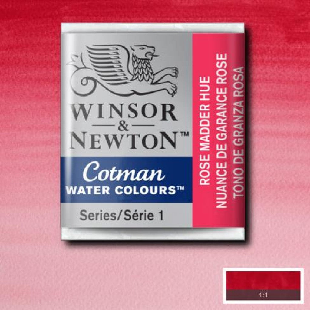 W&N - Cotman Water Colour HP - 580 Rose Madder Hue
