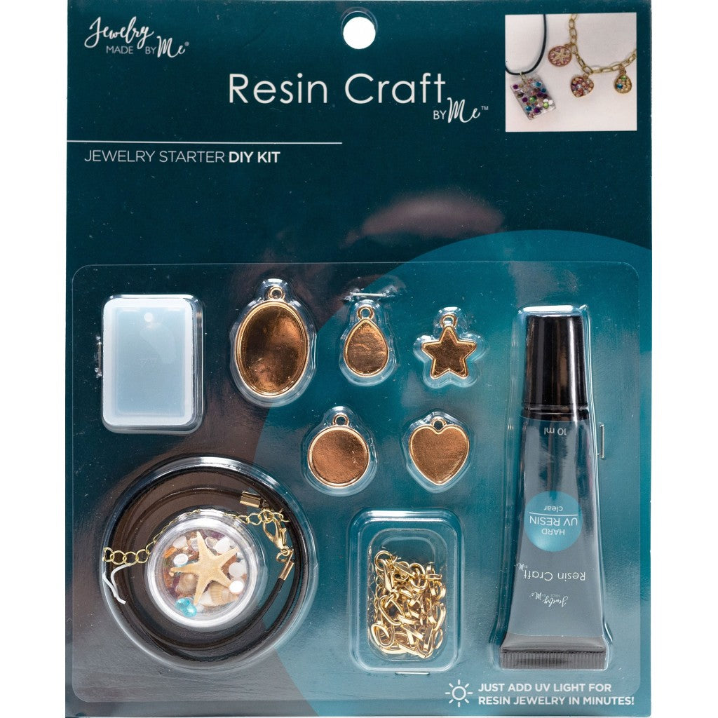 DIY Resin Jewelry Starter Kit - Gold
