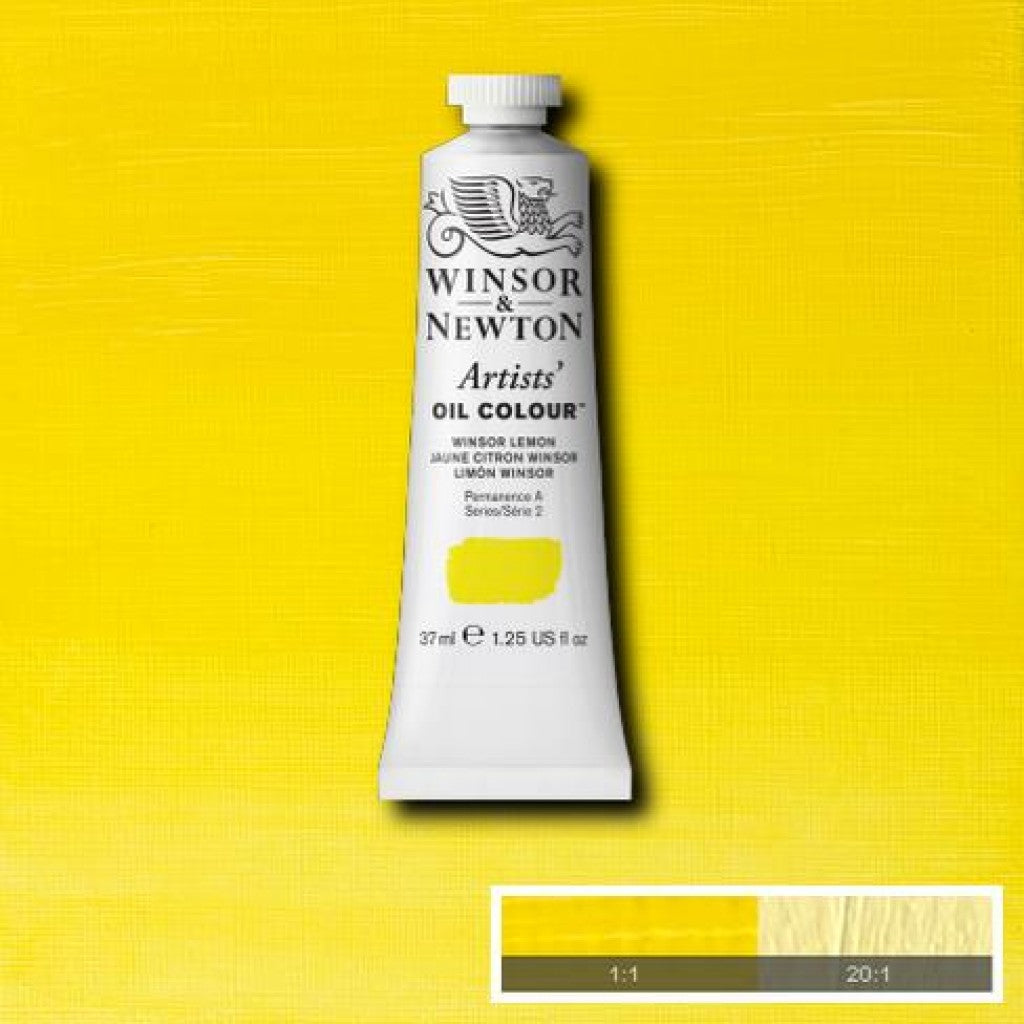 W&N - Artists Oil 37ml - 722 Winsor Lemon