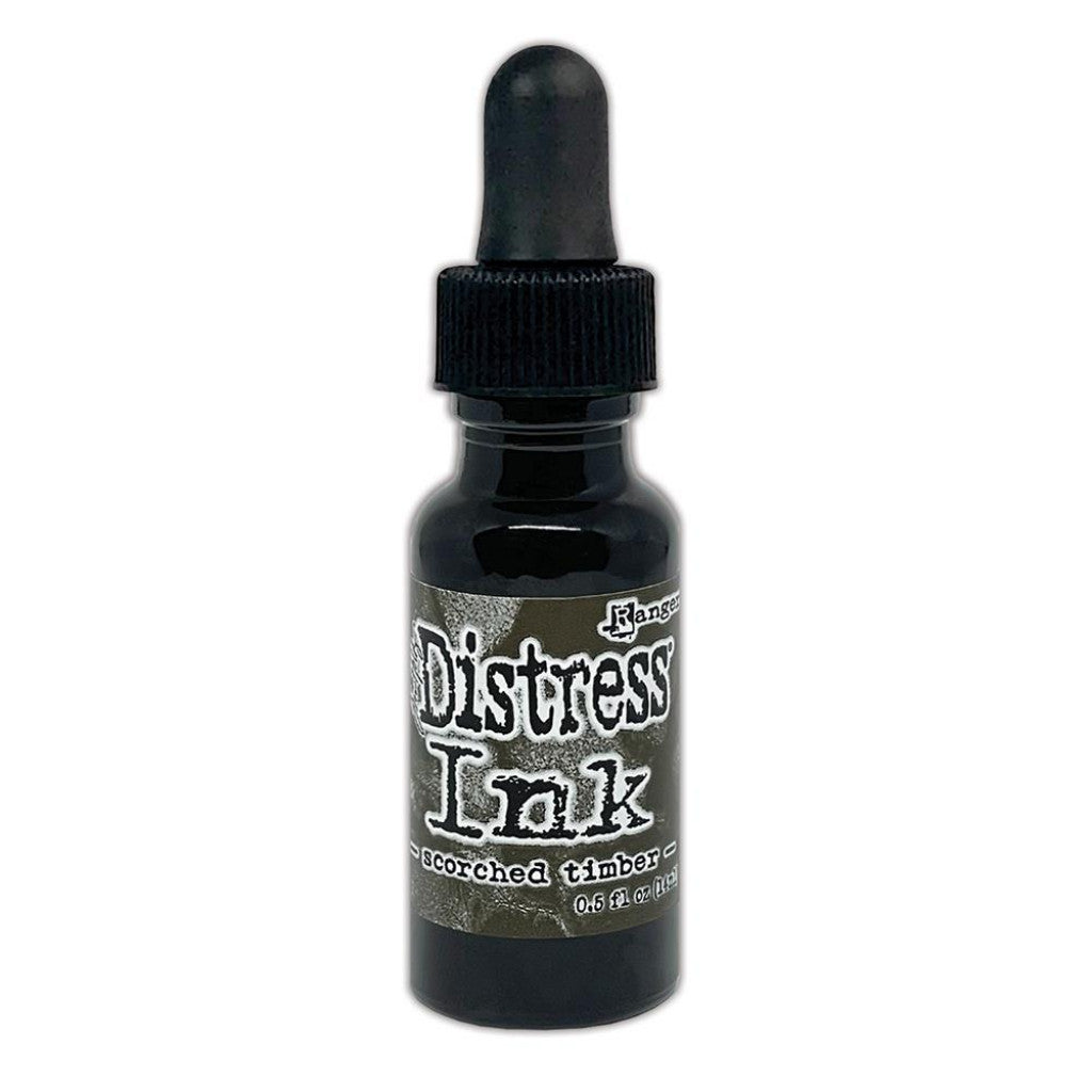 Tim Holtz Distress Ink Re-Inker 15ml - Scorched Timber