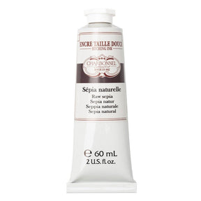 Charbonnel - Etching Ink 60ml - Raw Sepia - HobbyHimmelen