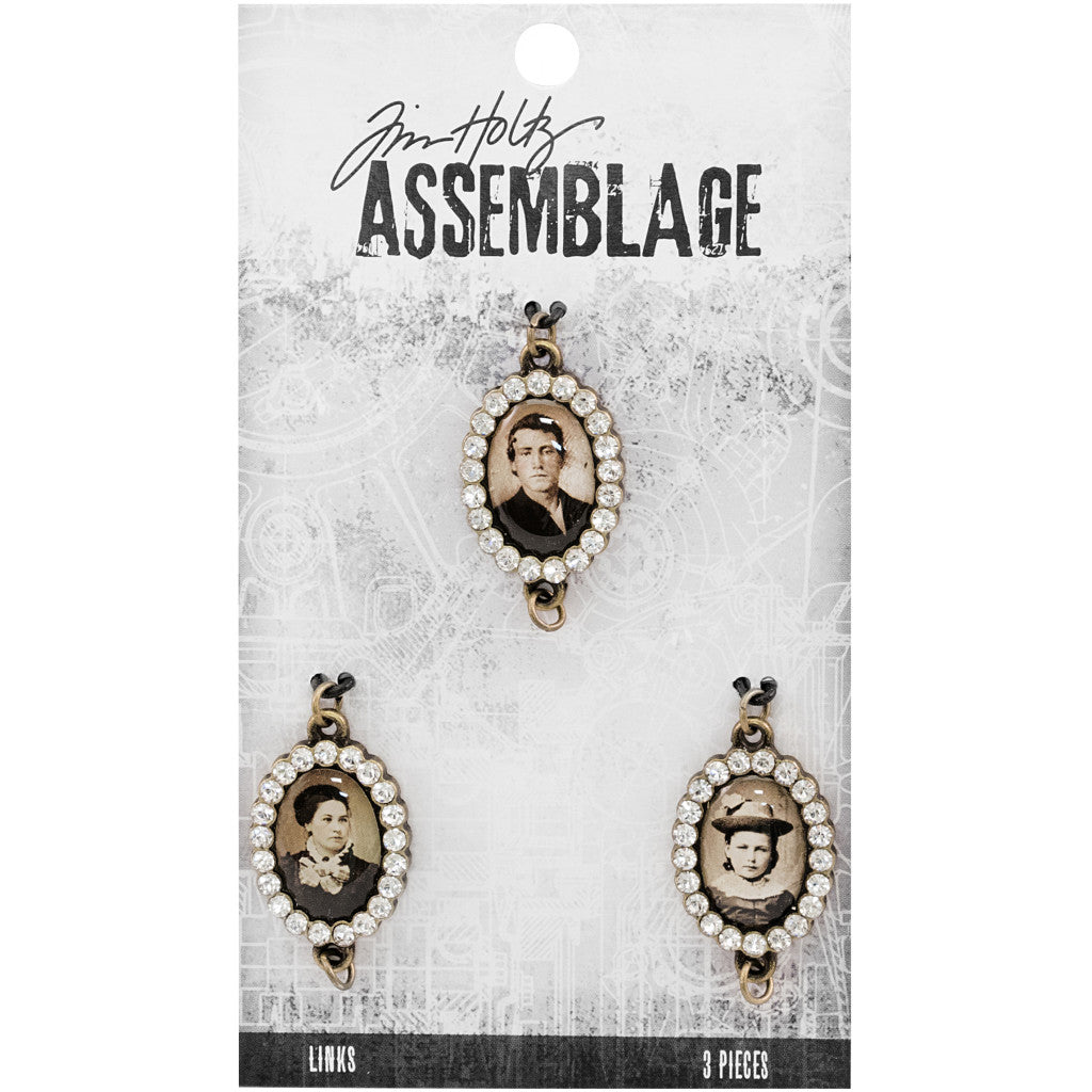 Tim Holtz Assemblage Links - Jeweled Photo