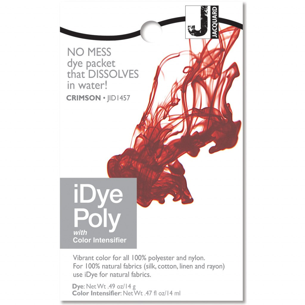 Jacquard iDye Poly Fabric Dye 14g - Crimson