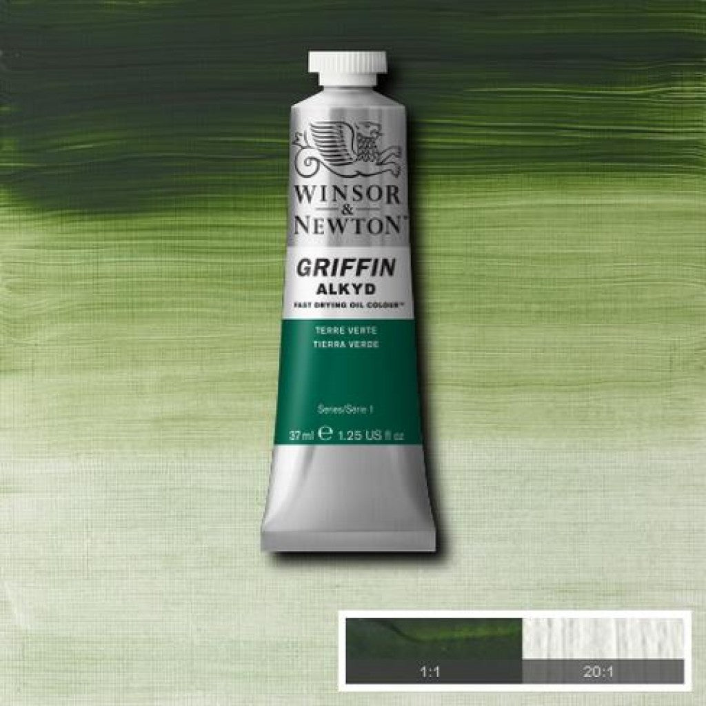 W&N - Griffin Alkyd 37ml - 637 Terre Verte