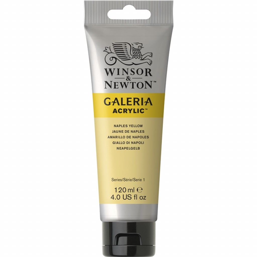 W&N - Galeria Acrylic 120ml - 422 Naples Yellow