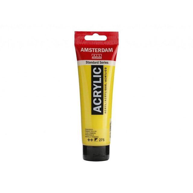 Amsterdam Standard 120ml - 275 Primary Yellow - HobbyHimmelen