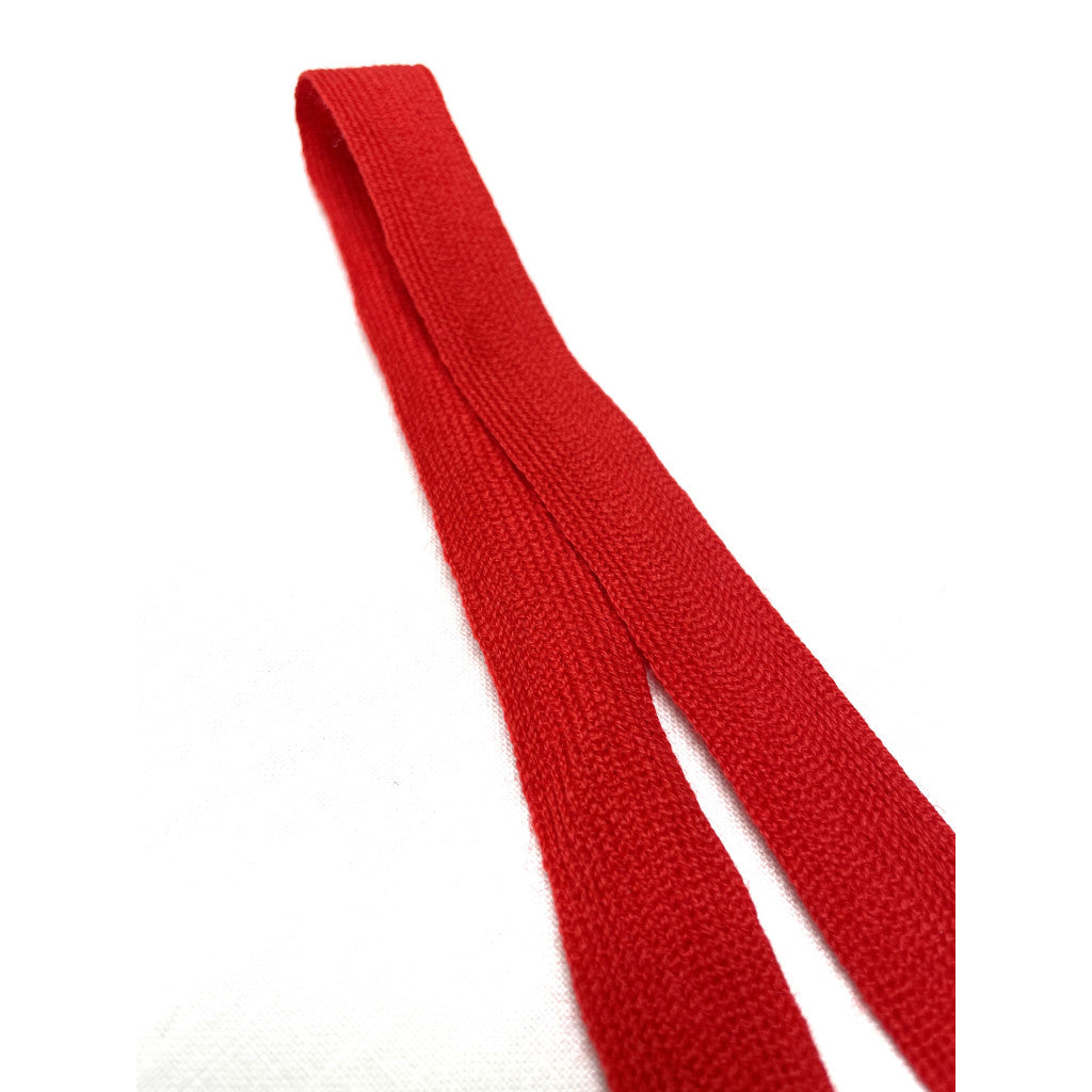 Mohairbånd, 25mm - Rød 518