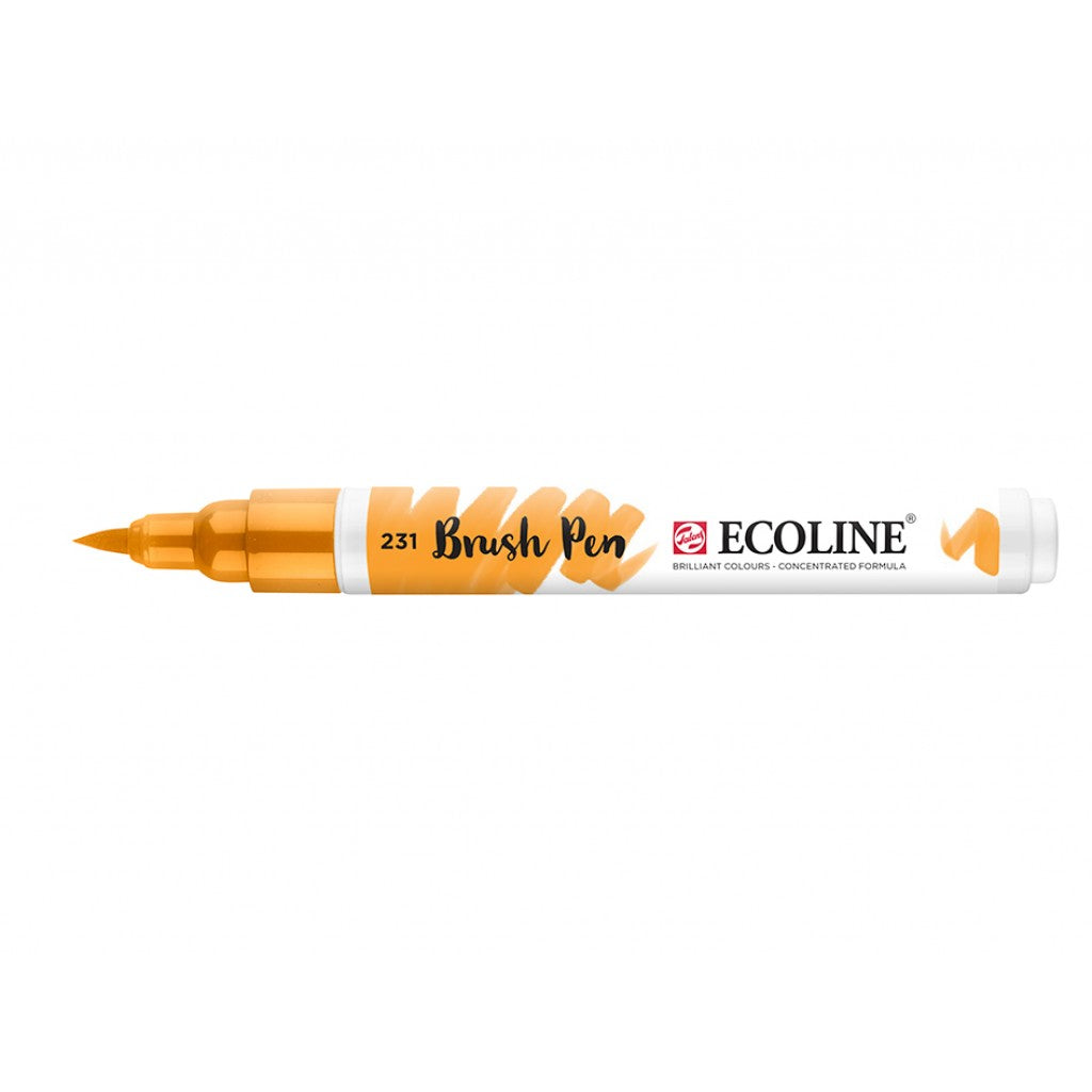 Talens Ecoline Brush Pen - 231 Gold Ochre