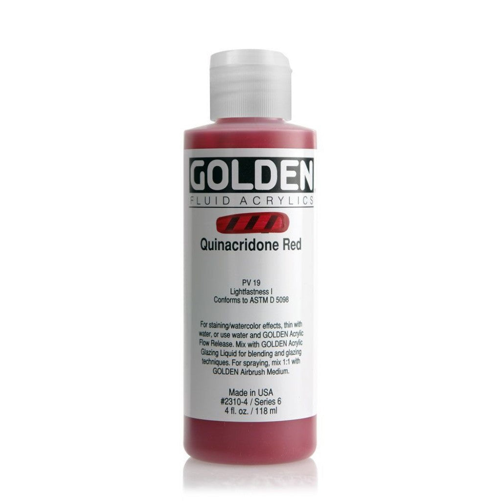 Golden - Fluid 118ml - 2310-4 Quinacridone Red