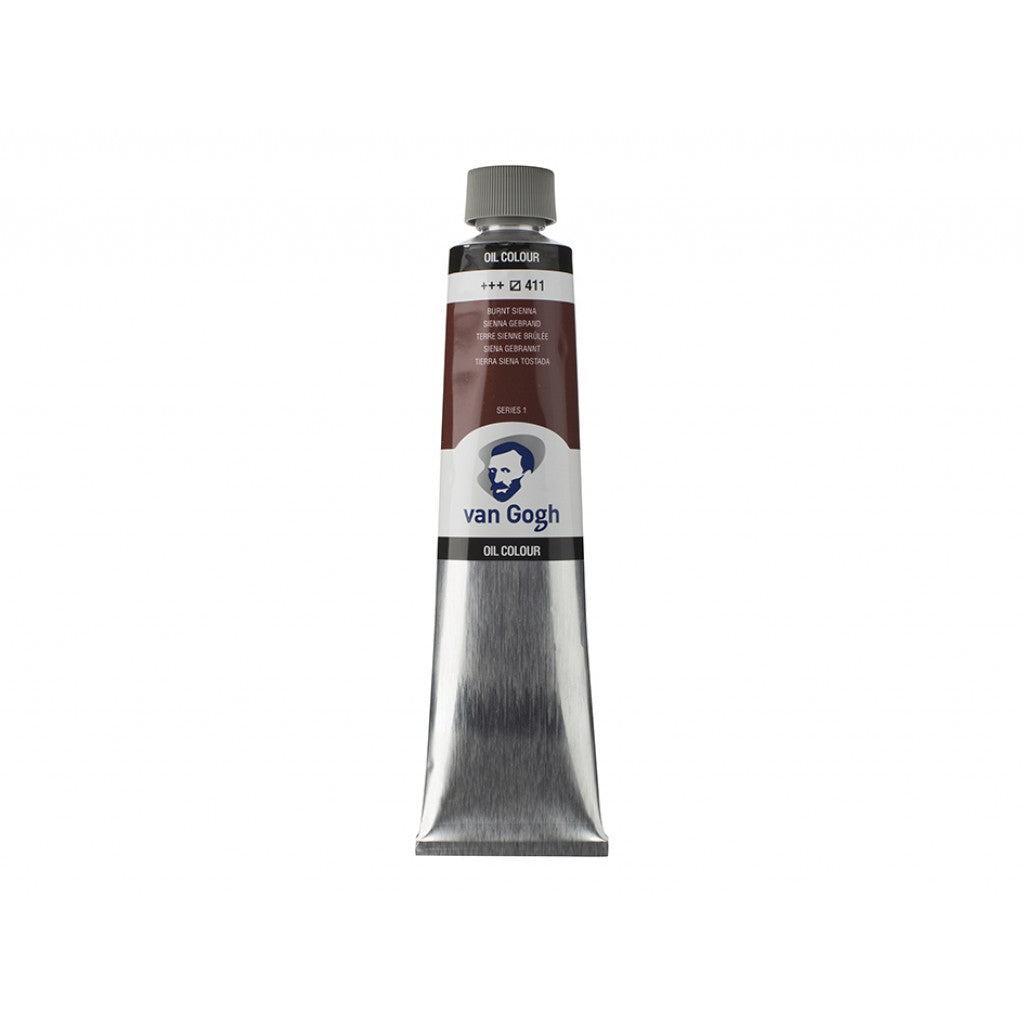 Van Gogh Olje 200ml - 411 Burnt sienna