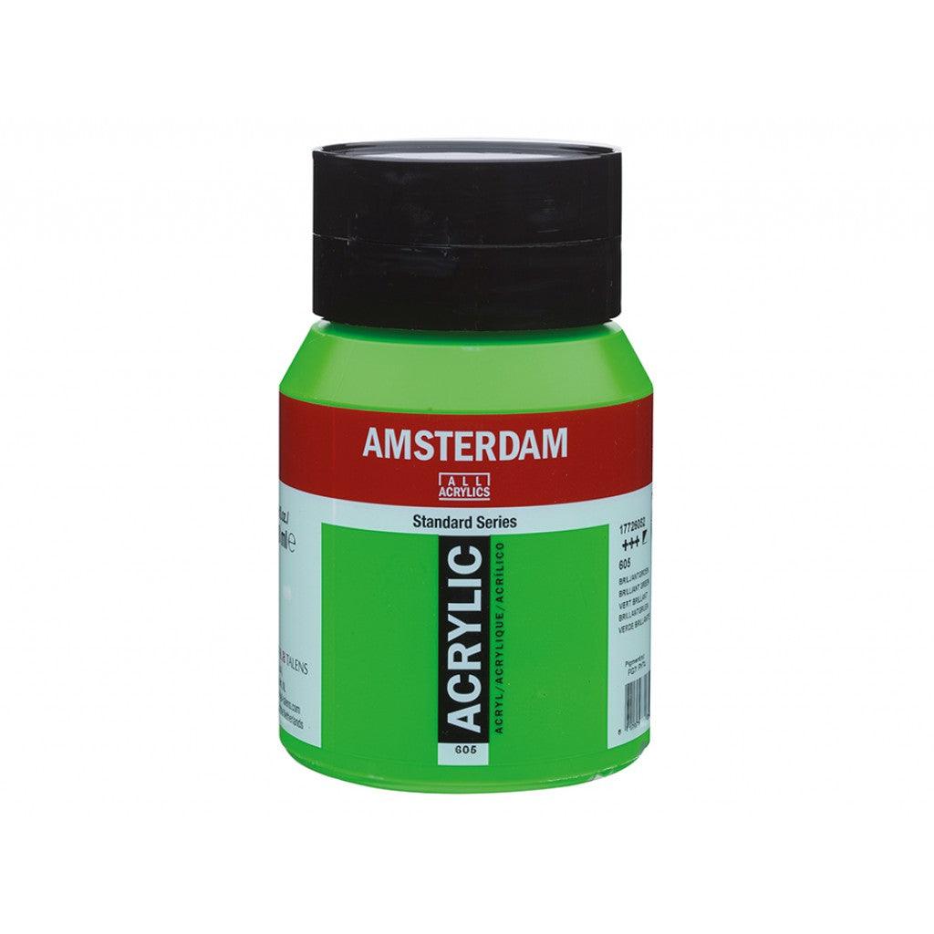 Amsterdam Standard 500ml - 605 Brilliant Green - HobbyHimmelen