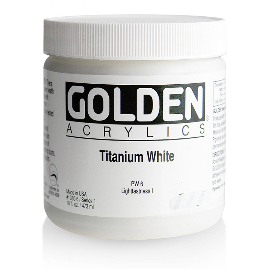 Golden - Heavy Body 473ml - 1380-6 Titanium White