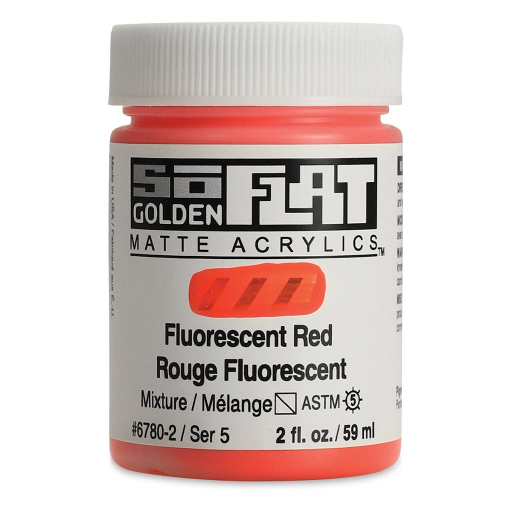 Golden - SoFlat 59ml - 6780-2 Fluorescent Red 
