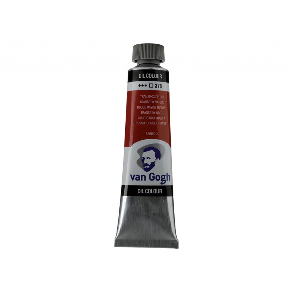 Van Gogh Olje 40ml - 378 Transparent oxide red