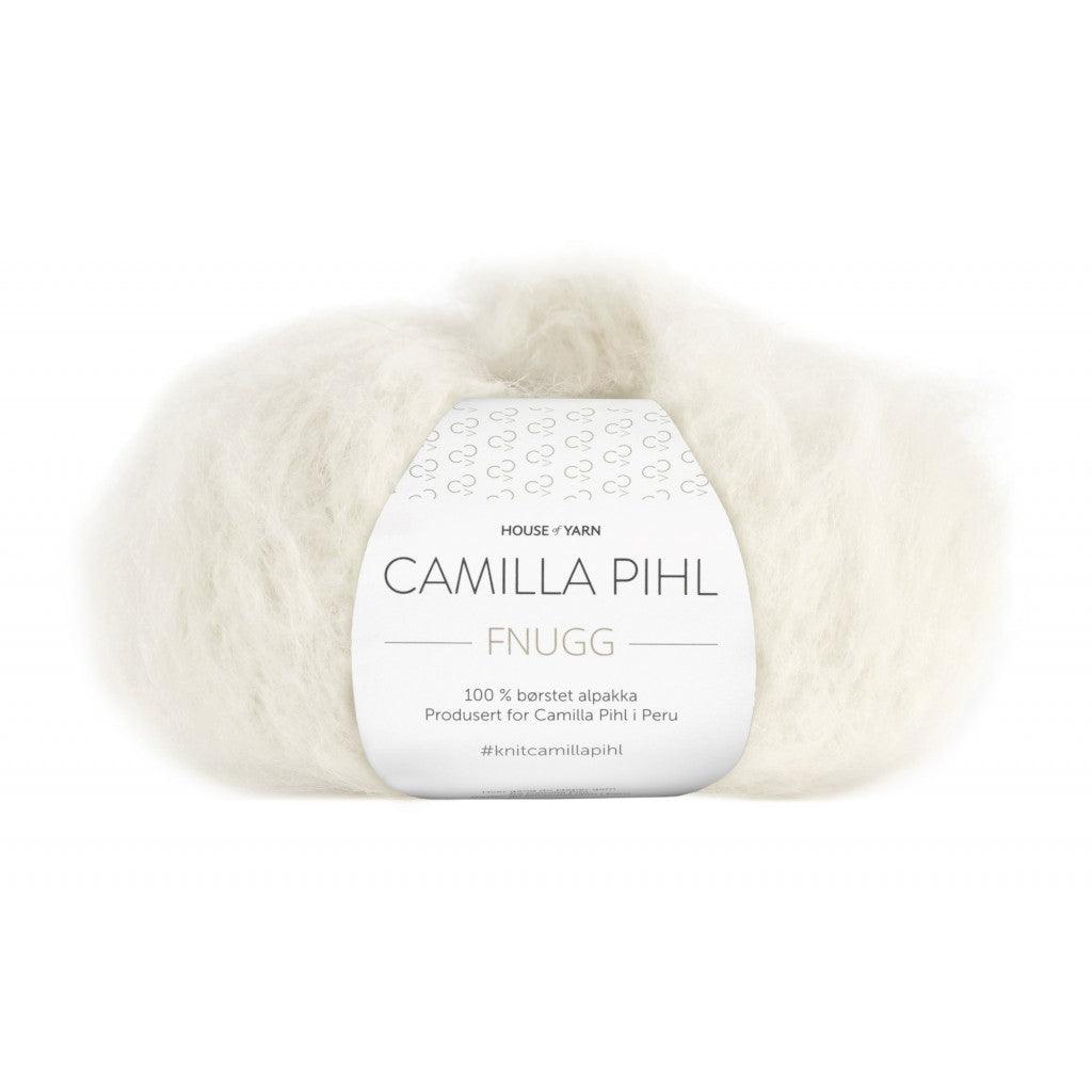 Camilla Pihl Fnugg - 902 Hvit - HobbyHimmelen