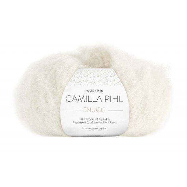 Camilla Pihl Fnugg - 902 Hvit - HobbyHimmelen