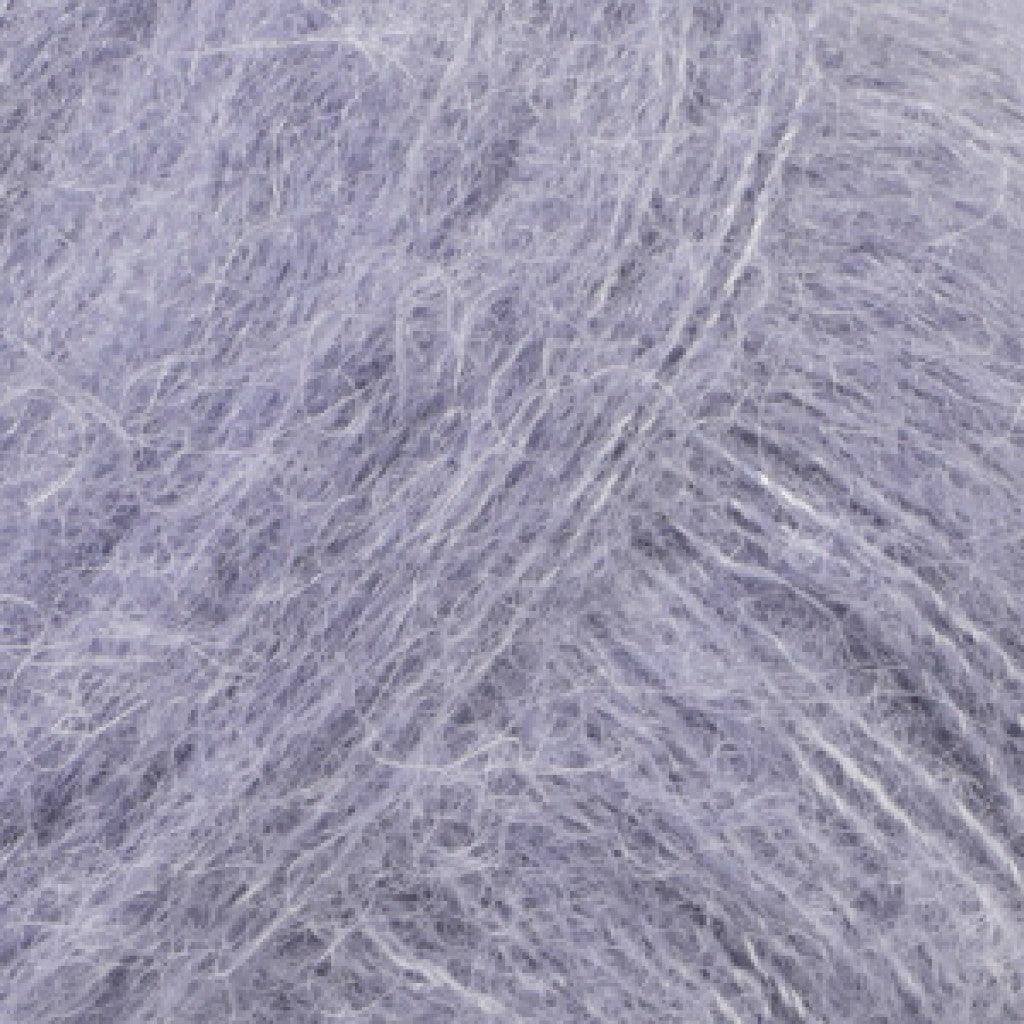 Brushed Alpaca Silk Uni - 17 Lys Lavendel - HobbyHimmelen