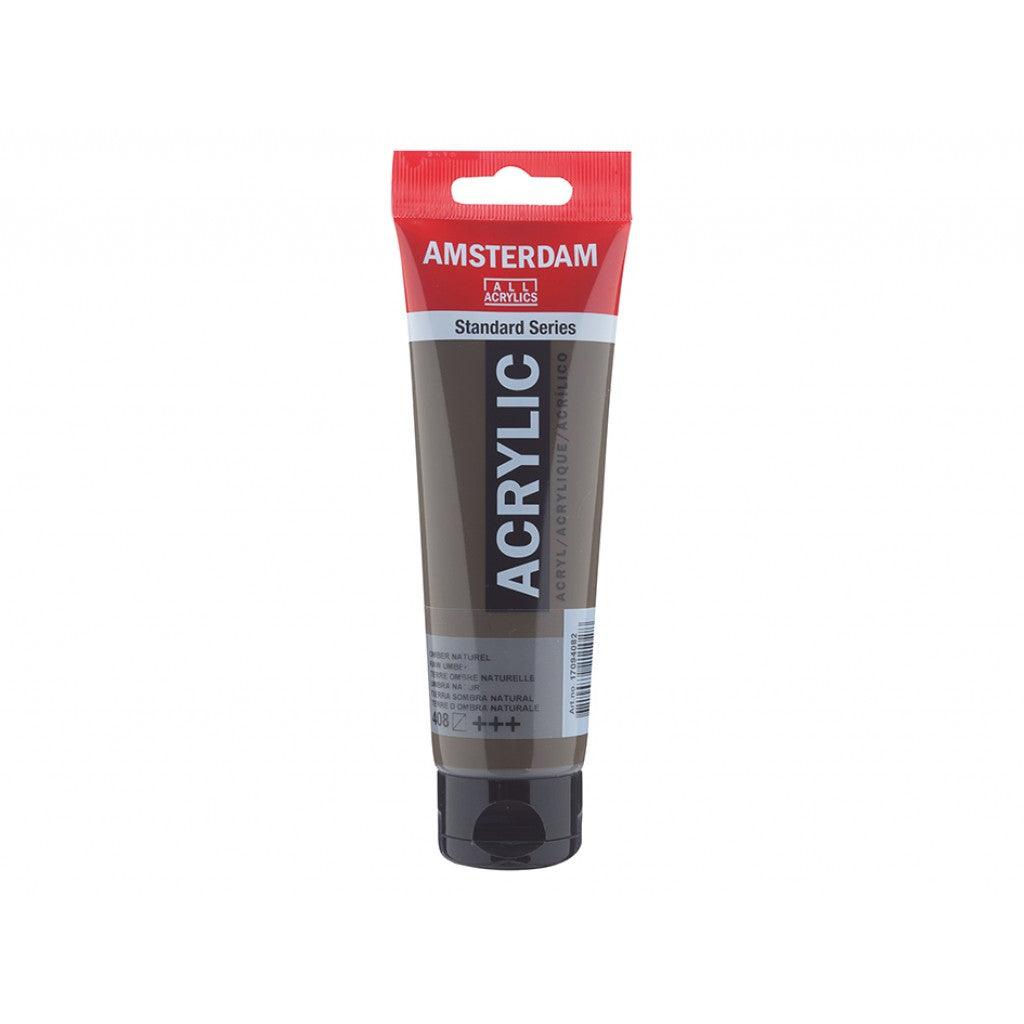Amsterdam Standard 120ml - 408 Raw Umber - HobbyHimmelen